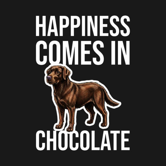 Happiness Comes in Chocolate T-shirt